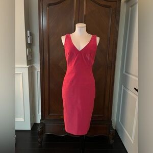 Judith & Charles Elegant Pink Sleeveless Dress